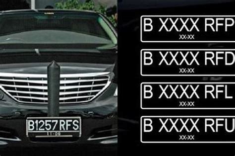 7 Harga Plat Mobil RFS Tergila! Ada yang Sampai Miliaran?!