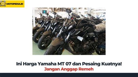 7 Harga Yamaha MT-07 Bekas Termurah [Tahun Ini]! Pilihan No. 3 Bikin Ngiler!